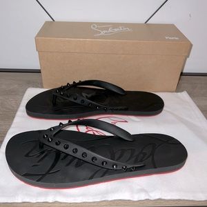 ♥️Louboutin Flip Flops ♥️